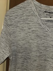 Aeropostale Mens Medium M Vneck Tshirt Partial New Tag See Description Sold Asis