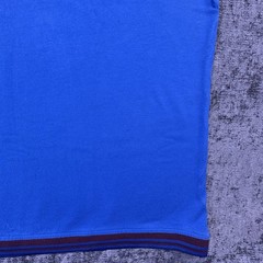 Fred Perry T-Shirt Small Royal Blue Logo Pocket Cotton Jersey Casual Crew Neck
