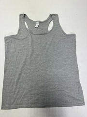 GILDAN RS SPORT GREY 645R2L 295 XL Ladies Racerback Tank wholesale 1,12,OR 36Ps