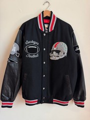 00s Ohio State Buckeyes Rick Ross Starter Jacket (L)
