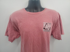 RFBF Men’s Pre Shrunk Washed Pink “TENNESSEE AQUARIUM” Shirt Size Large