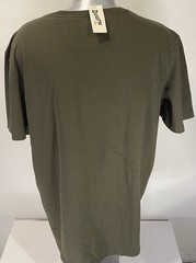 Duluth Trading Mens XL Standard Fit Longtail T-Shirt Short Sleeve Tee Olive New