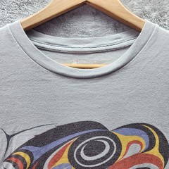 Native Northwest Canada Pacific Northwest Indigenous Art Eagle Graphic T Shirt L