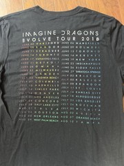 Imagine Dragons “Evolve World Tour 2018” Concert T-Shirt Size Large Preowned