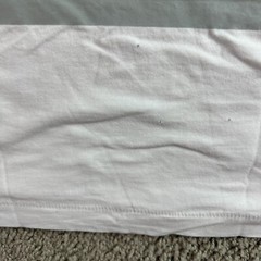 Calvin Klein Shirt Mens Small White Gray Square Block Short Sleeve Casual FLAW