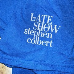 The Late Show With Stephen Colbert “IS POTATO” T-Shirt Blue Size 2XL