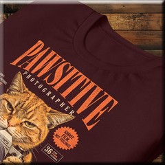 Pawsitive Photographer – Urban Streetwear Animal Satire Tee