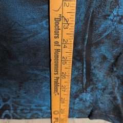 Ocean Whales Shirt Adult 2XL XXL Blue Graphic All Over Screen Print Mens