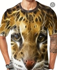 Crazy Cat Shirt 3D Print Mens Unisex XL Unique Tiger King House Big Cat Cougar