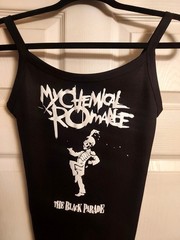 my chemical romance cropped tank top mcr crop top the black parade Tank Xs-2xl