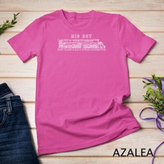 Big Boy 4000 Class Steam Locomotive Train Blueprint Gift T-Shirt Unisex T-shirt