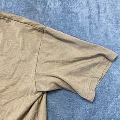 Uniqlo AIRism Oversized T Shirt Mens XL Sage Green Cotton Short Sleeve Pullover