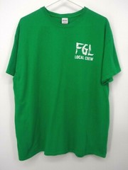 Gildan Green Graphic T-Shirt “FGL Local Crew – We Do This Every Night” Size XL