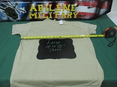 Military Issue Coyote T-shirt 100% Polyester AR670-1 Compliant OCP MultiCam Lg