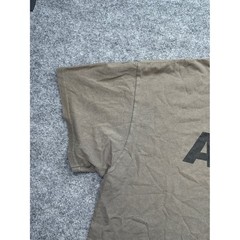 US Army Graphic TShirt Mens XL Olive Green Military PT Training Tee Short Sleeve