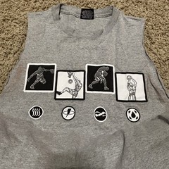 Vintage And 1 The Swerve Mens Medium Gray T Shirt USA Made Basketball Y2K