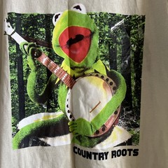 The Muppets KERMIT THE FROG Country Roots Banjo T-Shirt MENS XL NEW / TAG