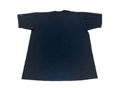 Vintage 90s Peru Shaman Shirt Size Large Indigenous Tribe Cultural Tee Black