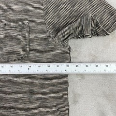 Carbon 2 Cobalt Pocket T Shirt Men Large Brown Striped V Neck Short Sleeve