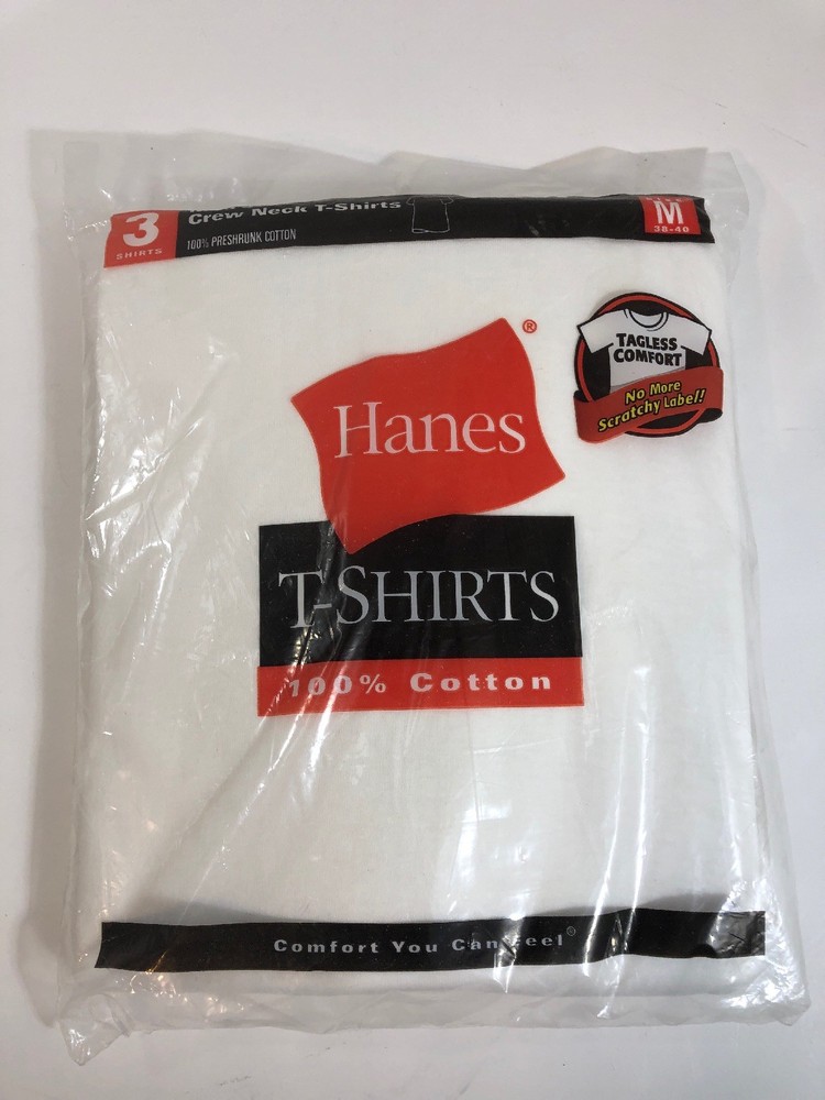 Hanes Men’s T-Shirts 3 Pack – 2002 – Medium