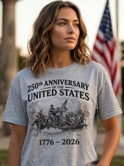 USA 250th Anniversary Shirt 1776-2026, America 250 Patriotic Tee, Revolutionary