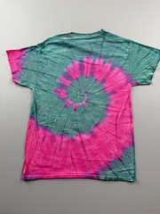 Spencer’s Shirt Mens Small Multicolor Anime Weed Girl Graphic Tee 420 Tie-Dye