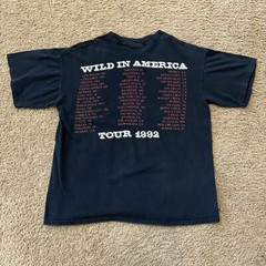 Vtg Brockum Tora Tora Wild America 1992 Tour Rock Concert T-Shirt 2side BL1352