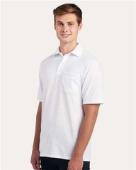 JERZEES 436MP Men’s Dri-Power Polo with Pocket