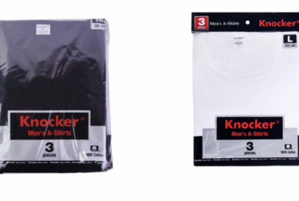Knocker A Shirt Undershirt Men 100% Cotton Ribbed NEW 3 6 12 Pack