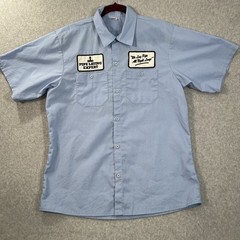 Funny Plumber Shirt Costume Cosplay Pipe laying expert Plumber Large