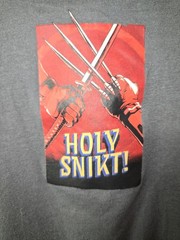 Marvel Deadpool & Wolverine Gray Long Sleeve Crew Neck Graphic Tee Men’s XL