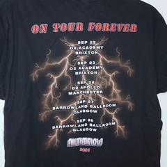 All Time Low On Tour Forever T-Shirt 2021 Size Large Music Concert Live Band
