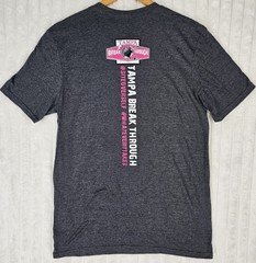 Tampa 813 Shirt Mens Medium Anvil Lightweight Florida Breakthrough Graphic Tee