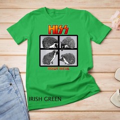 HISS – Hedgie Metal A Hedgehog Hard Rock Band Graphic Unisex T-shirt