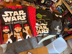 Star Wars Night at Busch Stadium 2013, 2015, 2016 T-Shirt Size XL