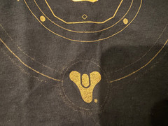 New Destiny Bungie Lootcrate Adult XL Black Graphic Gaming T Shirt