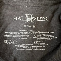 Halloween 2 II Michael Myers T-Shirt Size M Black Mad Engine Horror Movie Tee