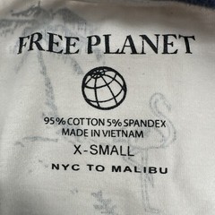 Free Planet T-Shirt Men X-Small AOP Tropical Multicolor ..#36737