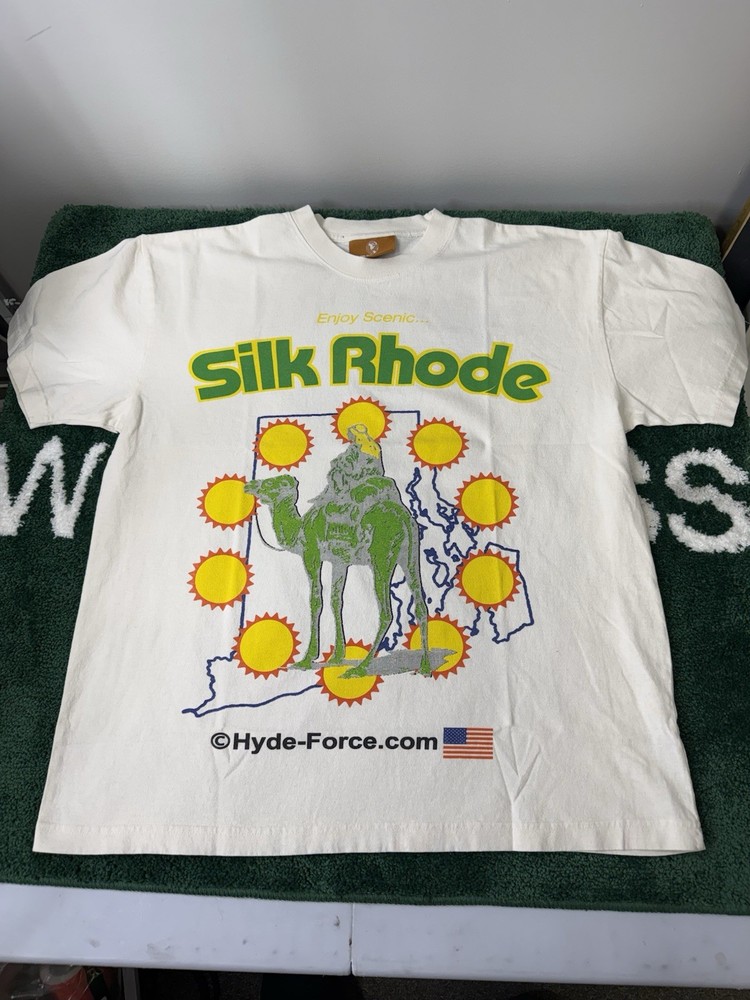 New Rare Hyde-Force Silk Rhode Shirt – XL Extra Large – No Plastic Bag