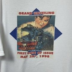 Vintage Lionel Trains Grand Unveiling First Date of Issue May 28th, 1998 T-Shirt