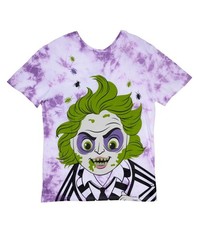 Beetlejuice & Lydia Deetz Tie-Dye Loungefly T Shirt AOP Horror – Choose Size!