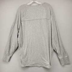 THE NORMAL BRAND SAINT LOUIS MEN’S SHIRT GRAY SIZE 2XL XXL PULLOVER HENLEY LOGO