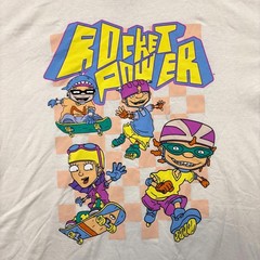 Nickelodeon Rocket Power Cast Poster T-Shirt Size Large