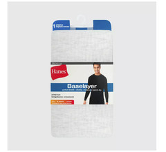 Hanes Men’s Waffle Knit Thermal Shirt Long Sleeve