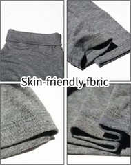 Men’s Mock Turtleneck T-Shirt Solid Long Sleeve Pullover Basic Undershirt Tops