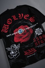Darc Sport x Von Dutch Eye of the Beholder Oversized Tee Black Medium SOLD OUT