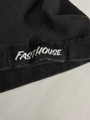 Fasthouse Brand Heavyweight T-Shirt Crew Neck Large Black