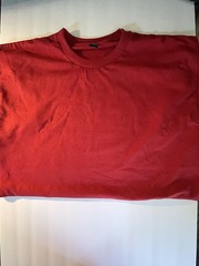 Adult G800 50/50 T-shirt – Scarlet Red Size L (Unisex)