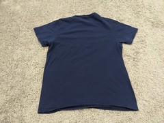 Team USA T Shirt Mens Medium Blue USA Flag Short Sleeves Cotton Team Apparel Tee