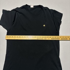 Brooks Brothers Logo T-Shirt Black Size XL Cotton